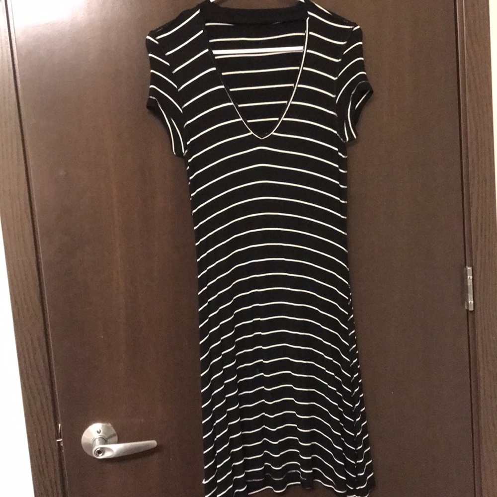 Striped T-shirt dress